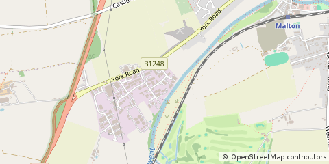 Map of Park Malton, North Yorkshire
