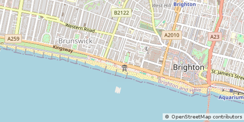 Map of East Sussex