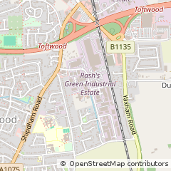 Map of Dereham