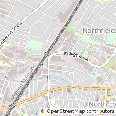 Map of Leicester
