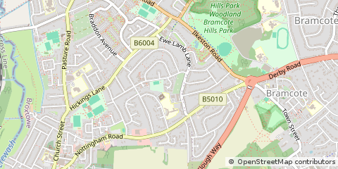 Map of Nottingham