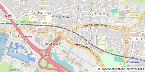 Map of Portsmouth, Hampshire