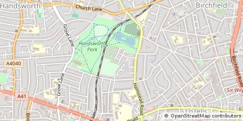 Map of Birmingham