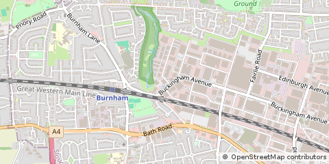 Map of Slough, Nottinghamshire