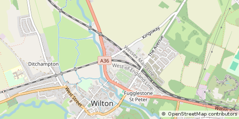 Map of Salisbury