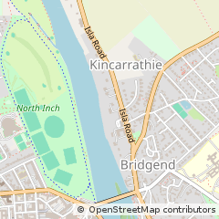 Map of Perth, Perthshire
