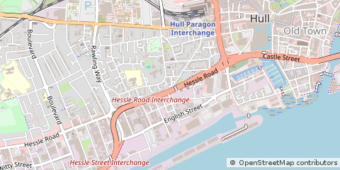 Map of Hull
