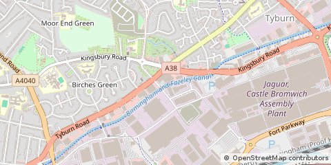 Map of Birmingham