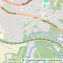 Map of Leeds, West Yorkshire