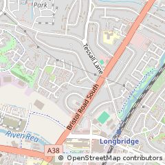 Map of Birmingham, West Midlands