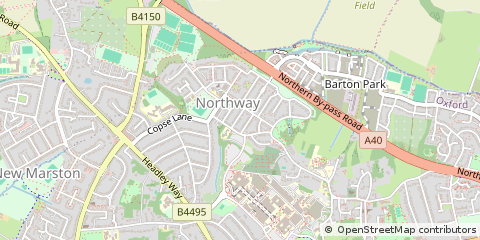 Map of Oxford
