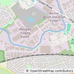Map of Walsall, West Midlands