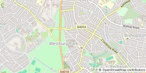 Map of Bristol, Avon