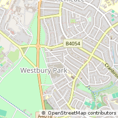 Map of Bristol, Avon
