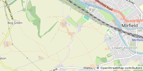 Map of Huddersfield
