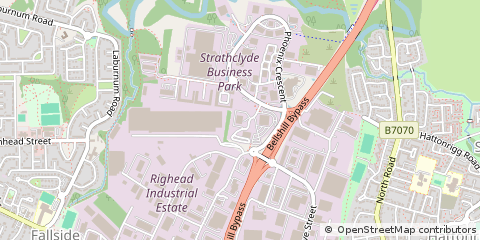 Map of Bellshill
