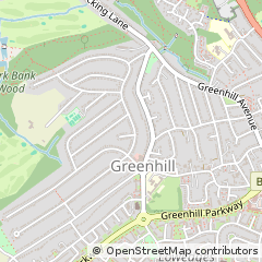 Map of Sheffield