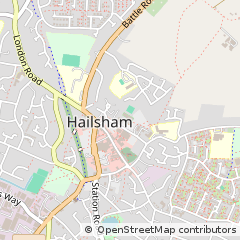 Map of Hailsham