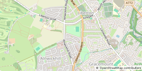 Map of Edinburgh