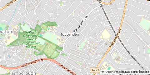 Map of Orpington