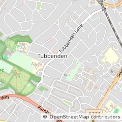 Map of Orpington