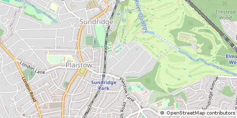 Map of Bromley