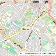 Map of Loughborough