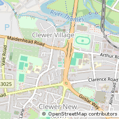 Map of Windsor, Berkshire
