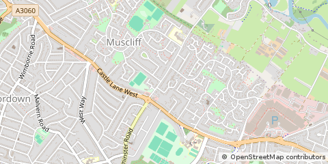 Map of Bournemouth