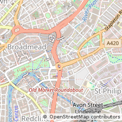 Map of Bristol