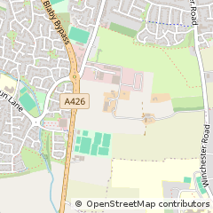 Map of Leicester, Leicestershire