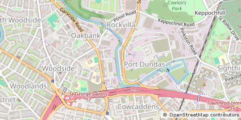 Map of Glasgow