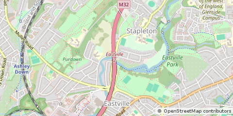 Map of Bristol