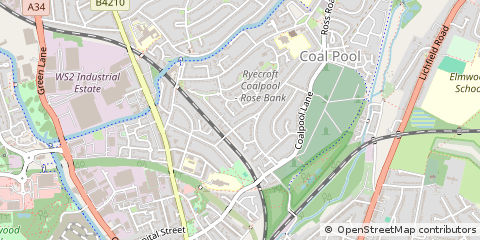 Map of Walsall