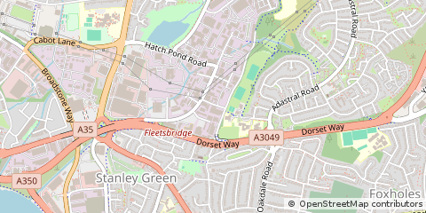 Map of Poole