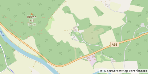 Map of Kincardineshire