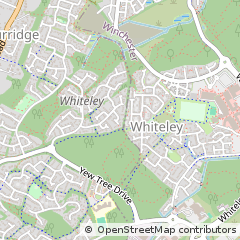 Map of Fareham, Hampshire