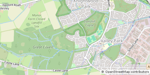 Map of Eastleigh