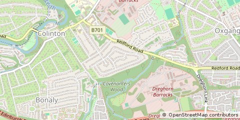 Map of Edinburgh, Lothian