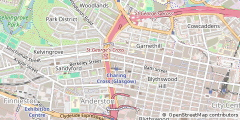 Map of Glasgow