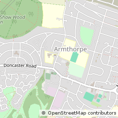 Map of Doncaster, South Yorkshire