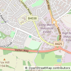Map of Daventry