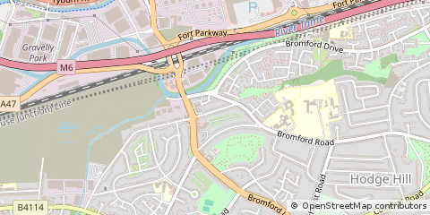 Map of Birmingham
