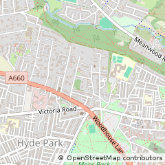Map of Leeds
