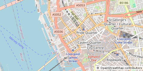 Map of Liverpool