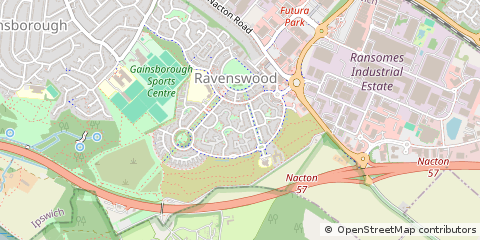 Map of Ipswich