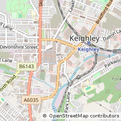 Map of Keighley