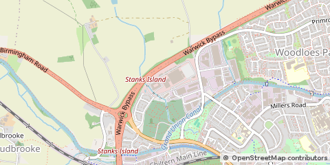 Map of Warwick