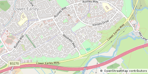 Map of Reading