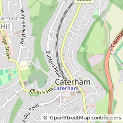 Map of Caterham
